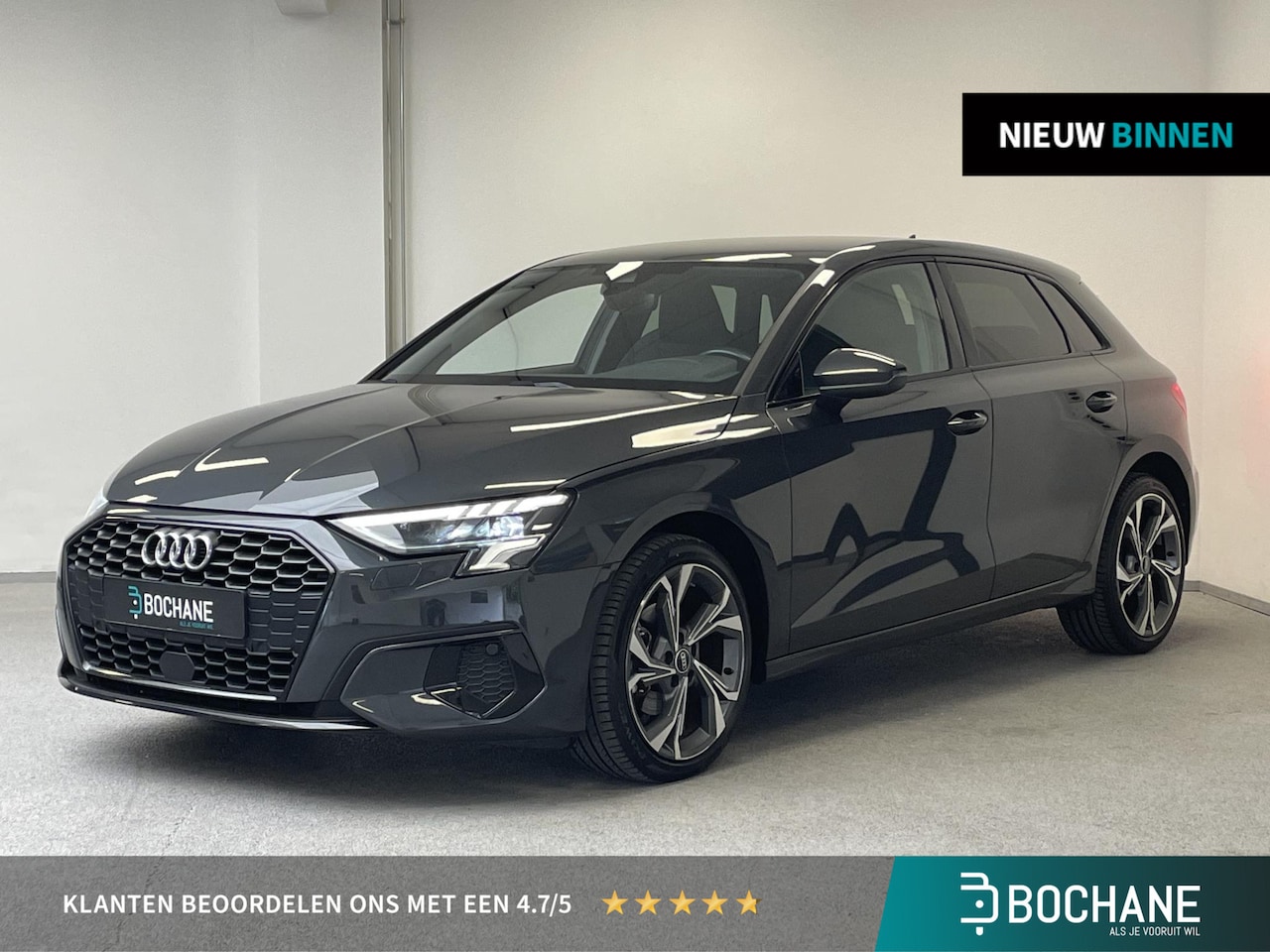 Audi A3 Sportback - 30 TFSI Advanced edition | 1e-EIG. | 18" LMV | ZWART OPTIEK | ORG.NL | - AutoWereld.nl
