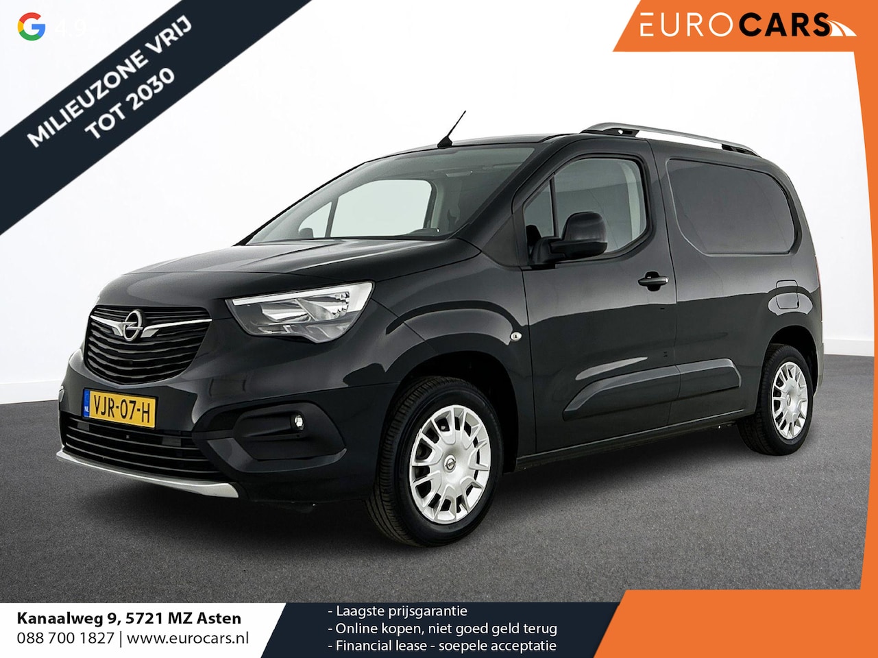 Opel Combo - 1.5D L1H1 Edition Airco Navigatie Cruise Control Parkeersensoren 3 Zits - AutoWereld.nl