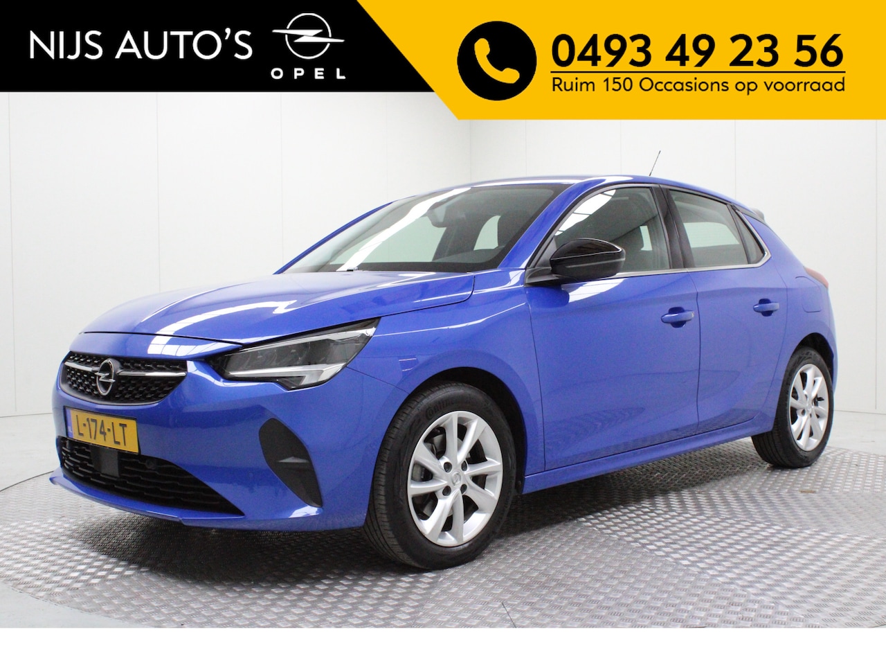 Opel Corsa - 1.2 Elegance | automaat | pdc v/a + camera | bluetooth telefoon | cruise contol | spiegels - AutoWereld.nl