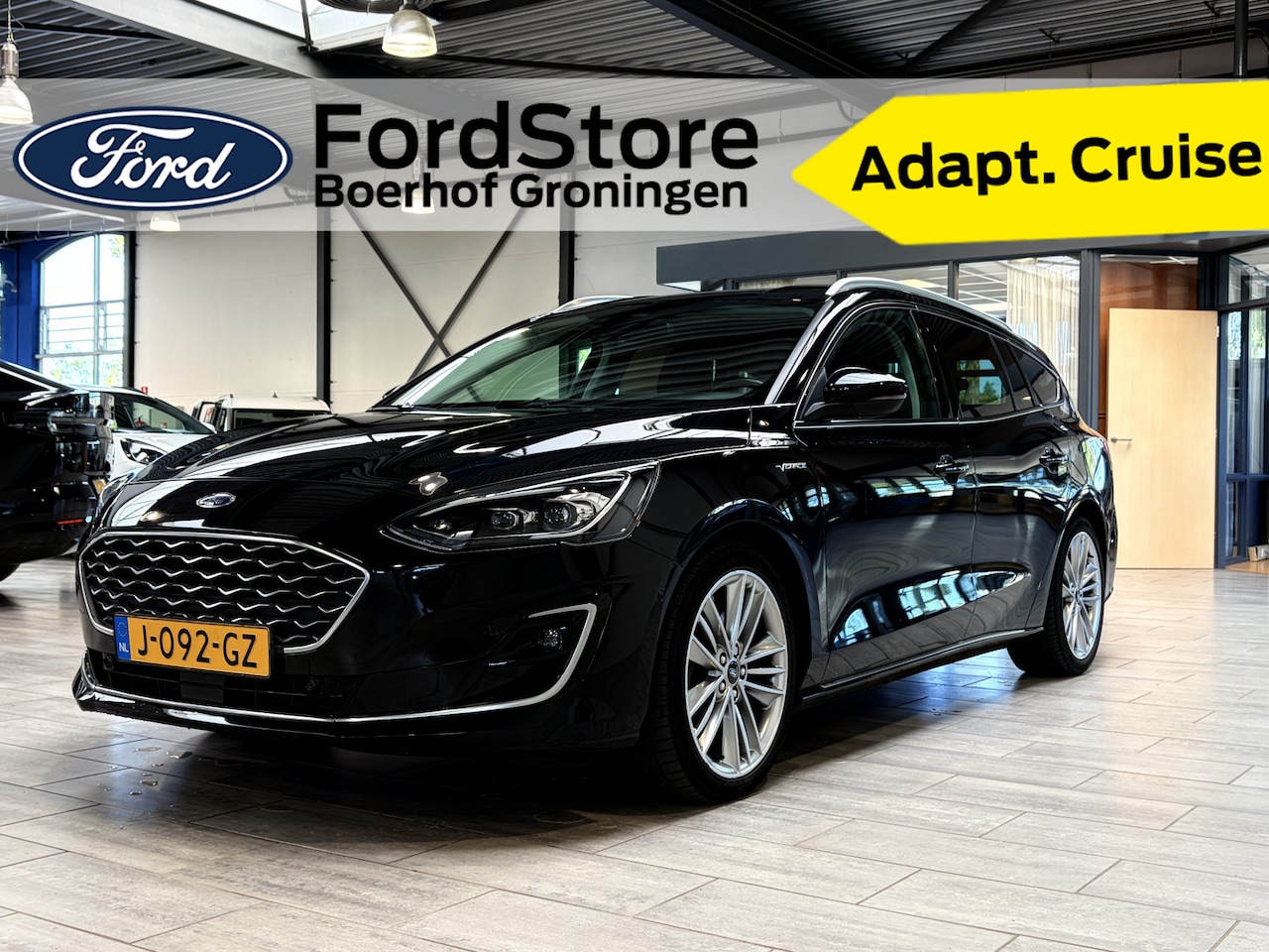 Ford Focus Wagon - EcoBoost 125pk Vignale | Dealer onderhouden | Adapt. Led | Winterpack | Camera achter | Ad - AutoWereld.nl