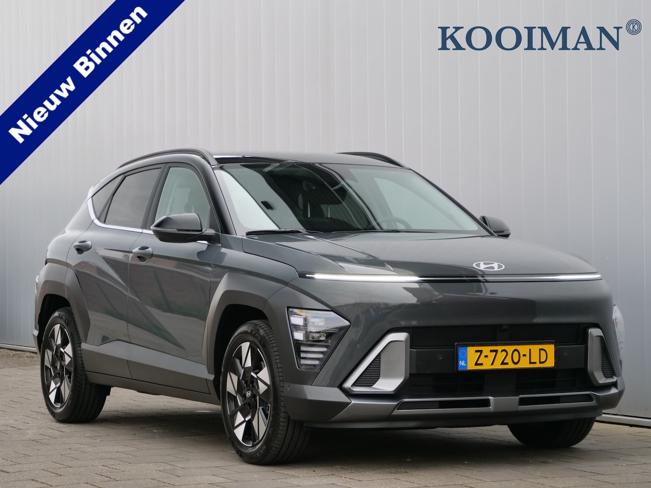 Hyundai Kona - 1.6 GDI 141pk HEV Premium Automaat Leder / Apple Carplay / Camera / Full Option - AutoWereld.nl