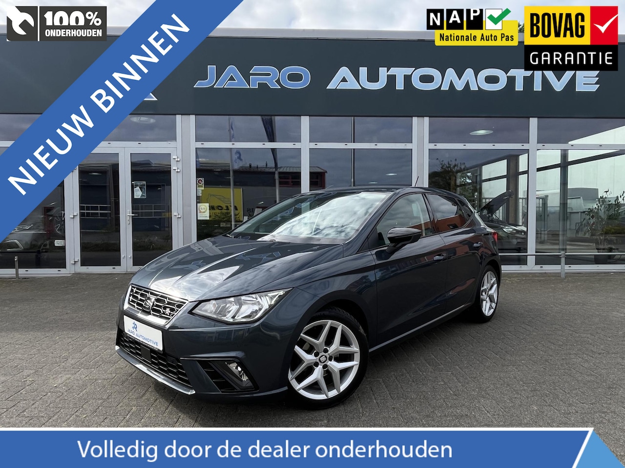 SEAT Ibiza - 1.0 TSI FR Business Intense | ACC | Keyless | Dealeronderhouden | NAP | NIEUWSTAAT - AutoWereld.nl