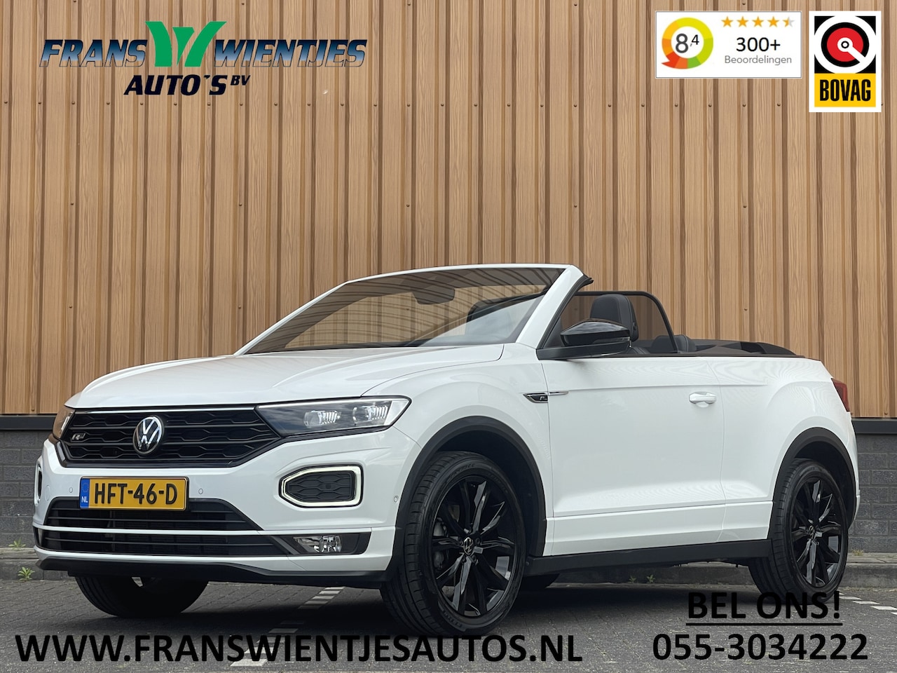 Volkswagen T-Roc Cabrio - 1.5 TSI R-Line | Automaat | Lederen bekleding | Apple Carplay | Beats Audio | Navigatie | - AutoWereld.nl