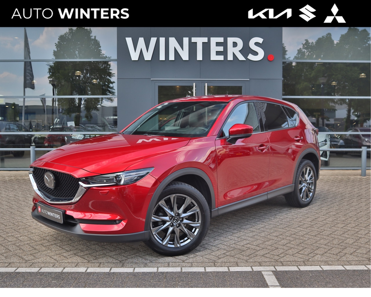 Mazda CX-5 - 2.5 SkyActiv-G 194 Sportive Luxury Automaat 21.287km!! Leder | Memory | 360 Camera | LED | - AutoWereld.nl
