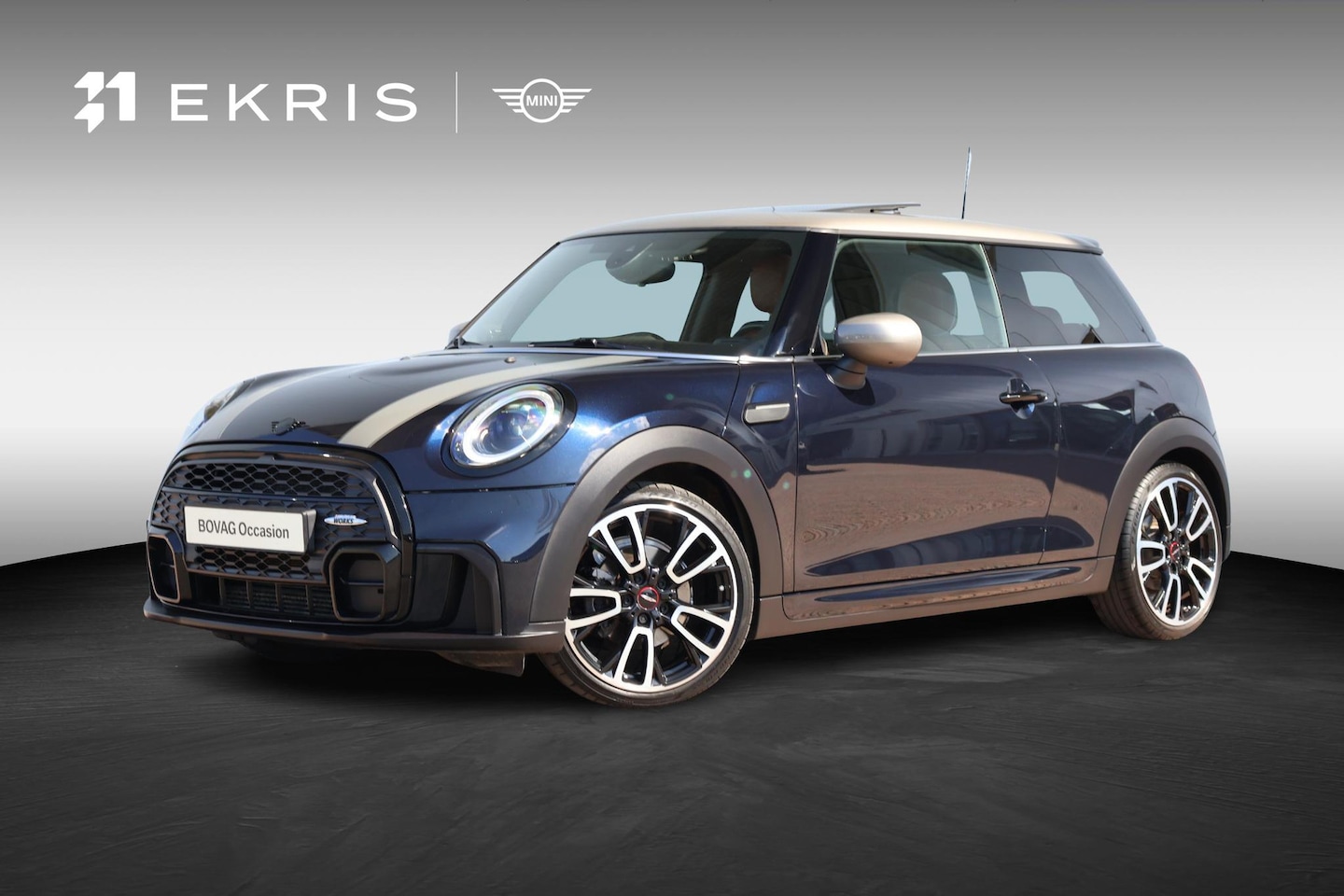MINI John Cooper Works - 3-deurs Comfort Acces / Stuurwielverwarming / Panoramadak / Harman-Kardon / Stoelverwaming - AutoWereld.nl
