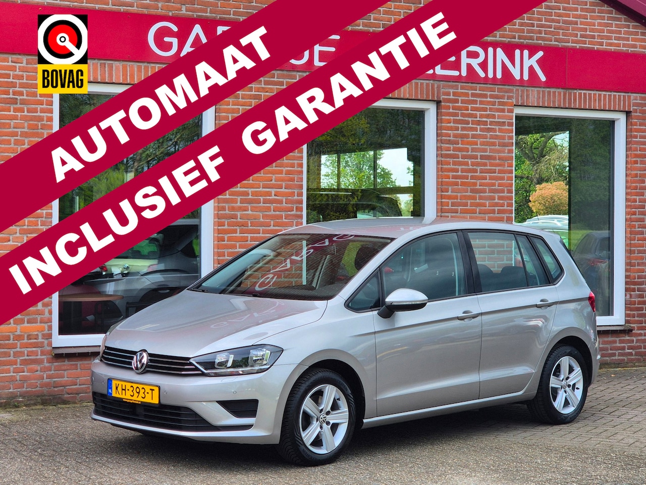 Volkswagen Golf Sportsvan - 1.2 TSI Comfortline 110PK 5drs AUTOMAAT clima, cruise, pdc, lmv, trekhaak - AutoWereld.nl