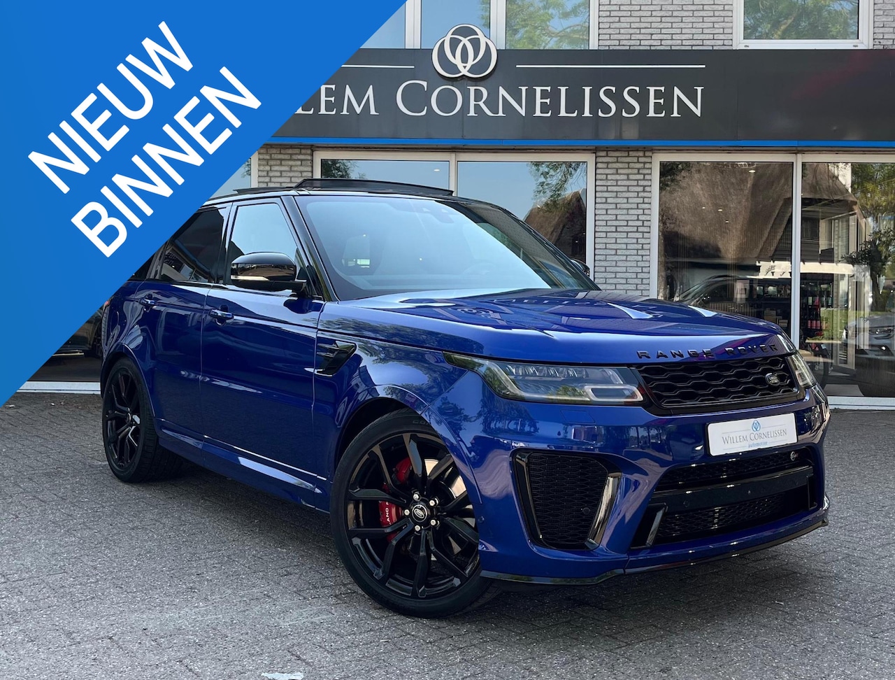 Land Rover Range Rover Sport - P575 SVR Pano Adaptive Cruise Head Up Zitklima App - AutoWereld.nl