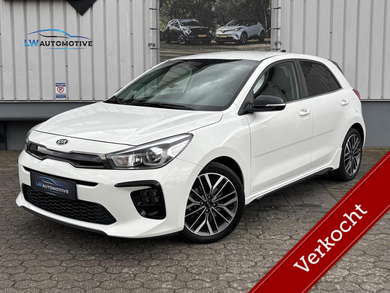 Kia Rio - 1.2 CVVT GT-Line | Navi | Carplay | Clima | Cruise |Stoel + stuurverw. - AutoWereld.nl