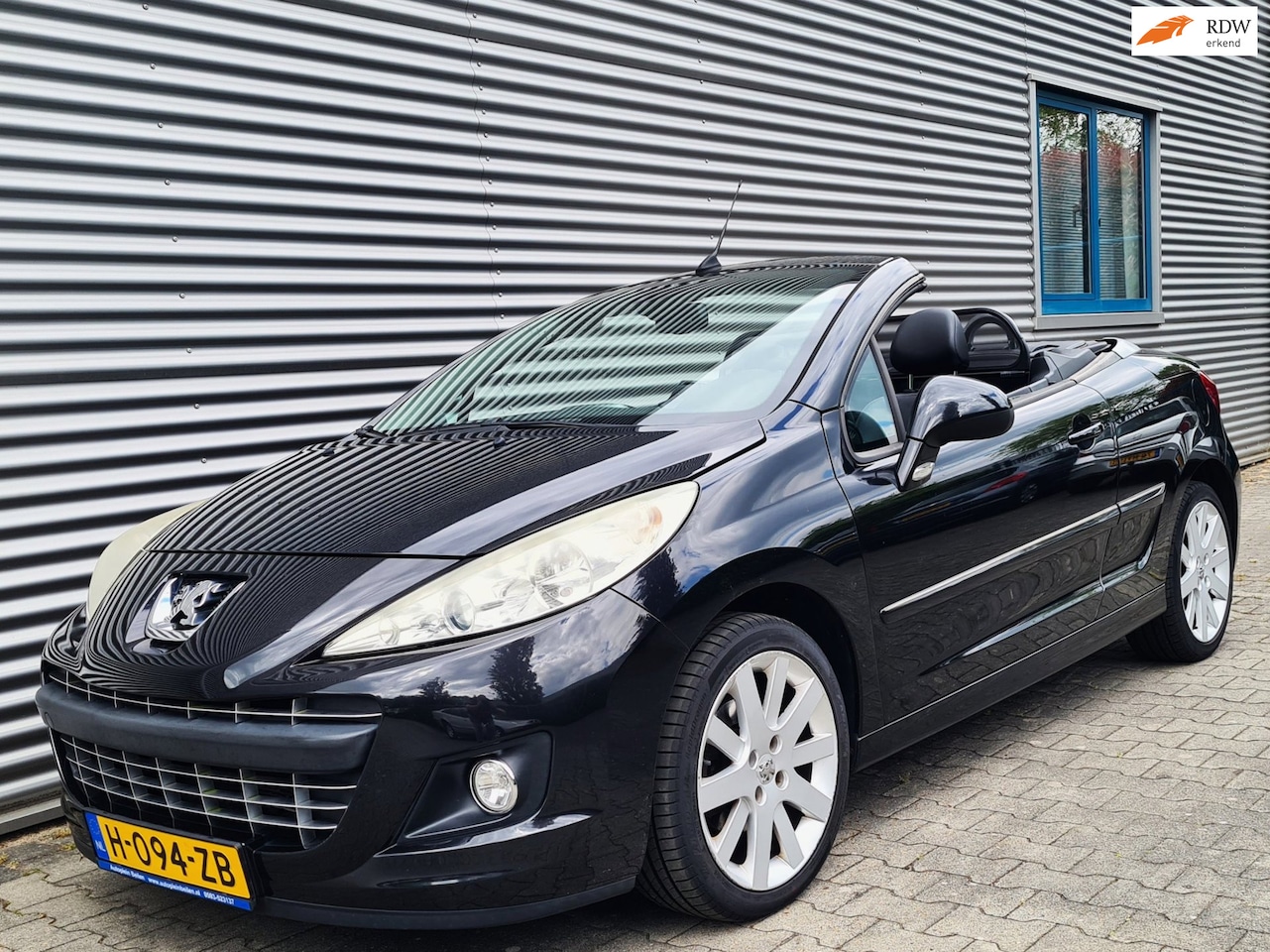 Peugeot 207 CC - 1.6 VTi 06-2010 Zwart Metallic 155dkm!! Incl. beurt!! APK NIEUW!! - AutoWereld.nl