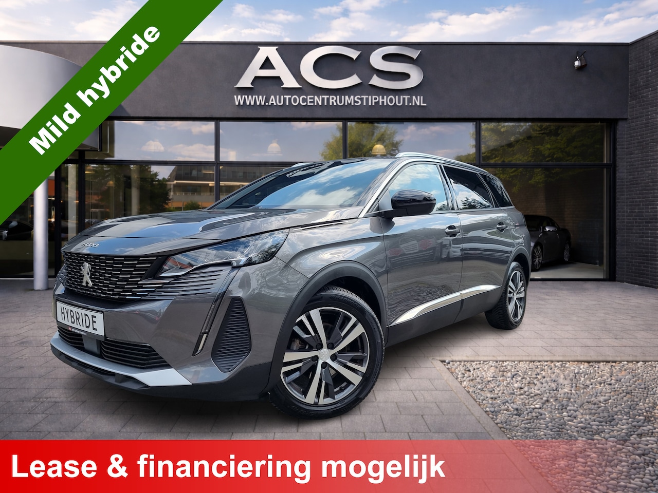 Peugeot 5008 - 1.2 Hybrid 136 Allure Pack Business | 7-Pers | 2024 | Smetteloze staat! - AutoWereld.nl