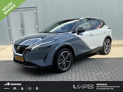 Nissan Qashqai - 1.3 MHEV Tekna / Trekhaak / Panoramadak / HUD / Elektr Bestuurders Stoel / Elektr. Achterk