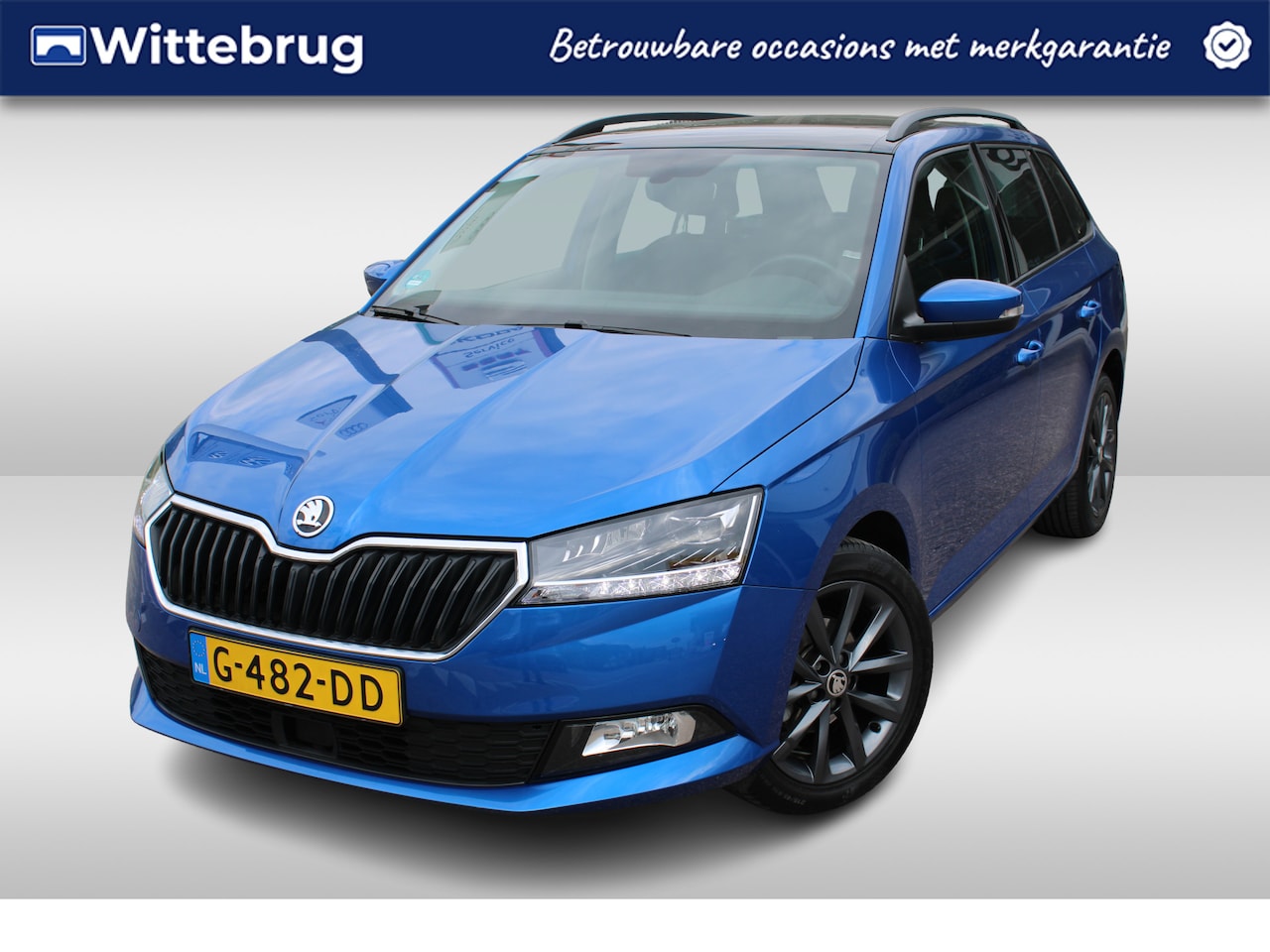 Skoda Fabia Combi - 1.0 75pk Business Edition / Panorama dak / Navigatie / LM 16 inch / Parkeersensoren A / Ve - AutoWereld.nl