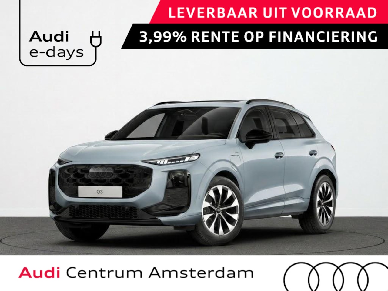 Audi Q3 - S edition e-hybrid 272 pk | Techniekpakket plus | Panorama-glasdak | Optiekpakket zwart-gl - AutoWereld.nl