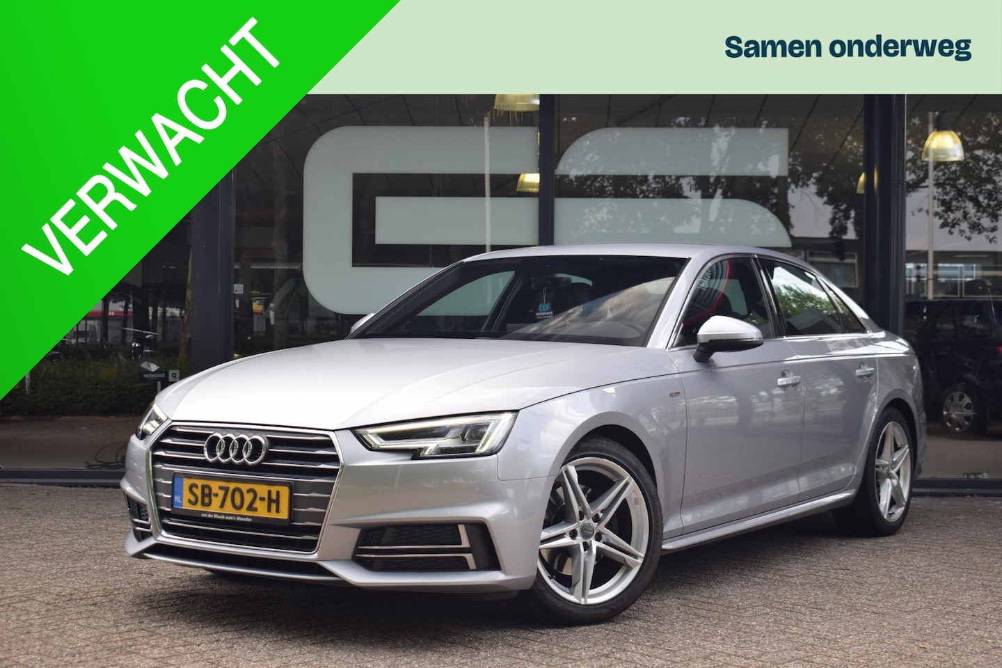 Audi A4 Limousine - 1.4 TFSI DSG S-line LED|NAVIGATIE|ECC - AutoWereld.nl