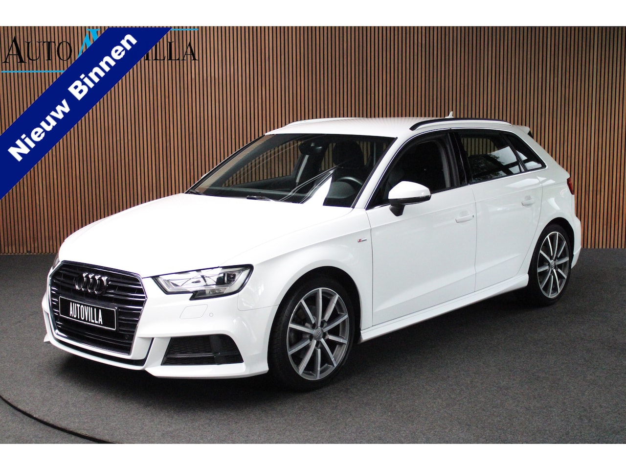Audi A3 Sportback - 1.4 TFSI S-Line - Sportstoelen - 18 inch - Stoelverwarming - AutoWereld.nl
