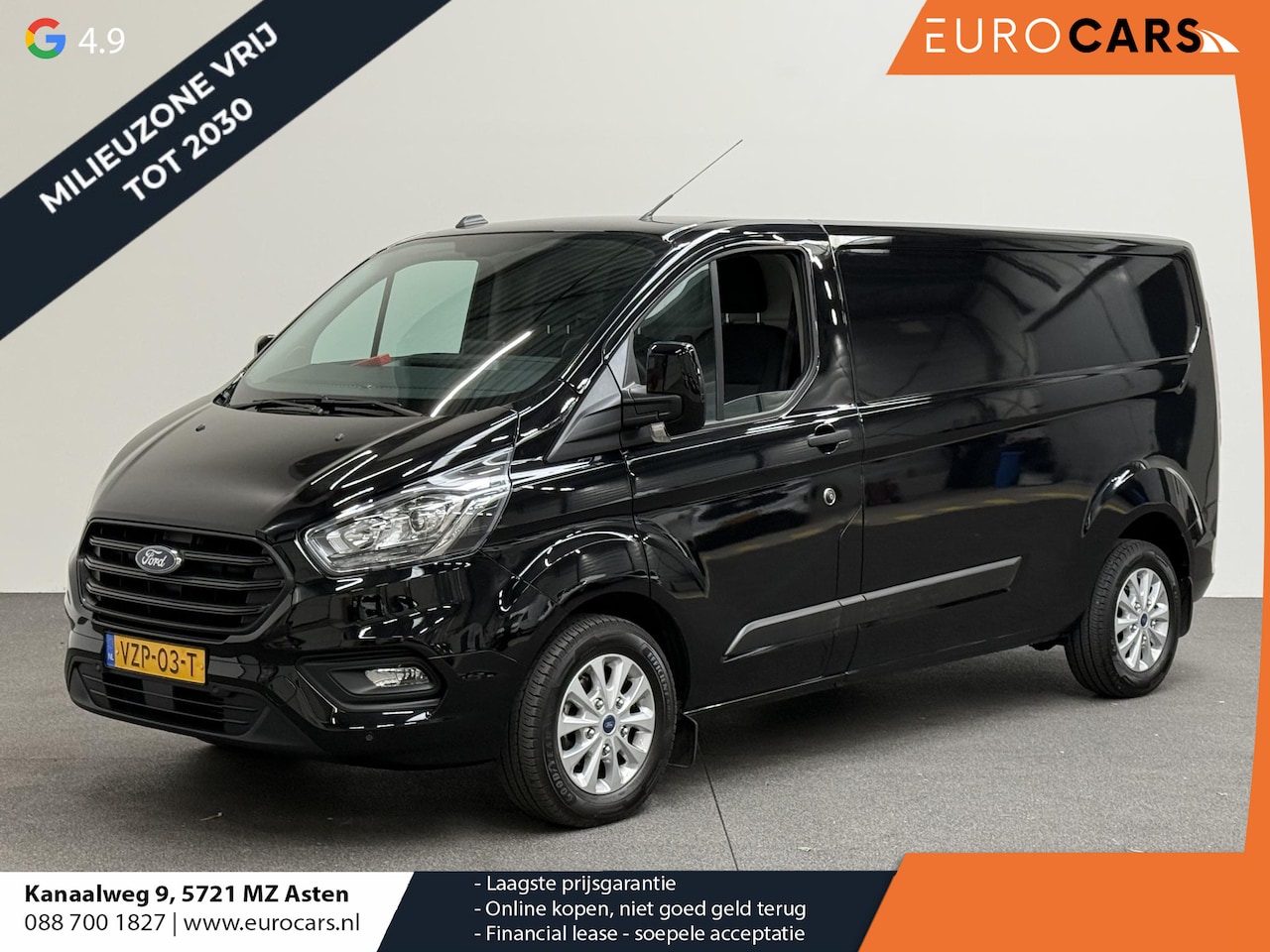 Ford Transit Custom - 300 2.0 TDCI L2H1 Trend Automaat Airco Navigatie Cruise Control Camera Parkeersensoren - AutoWereld.nl