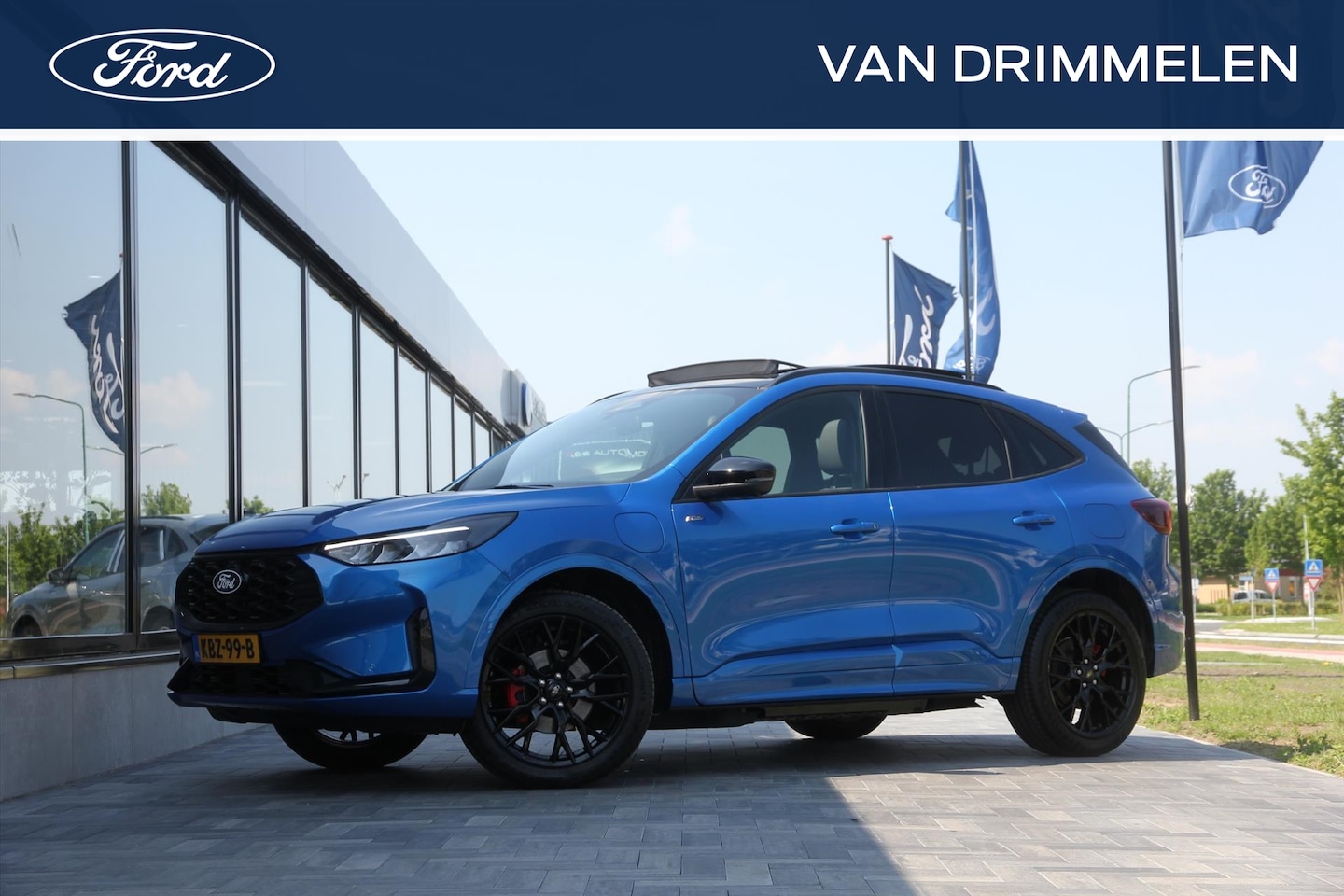 Ford Kuga - 2.5 PHEV 243pk e-CVT ST-Line X | Black Package | Pano | Trekhaak | Direct leverbaar! - AutoWereld.nl