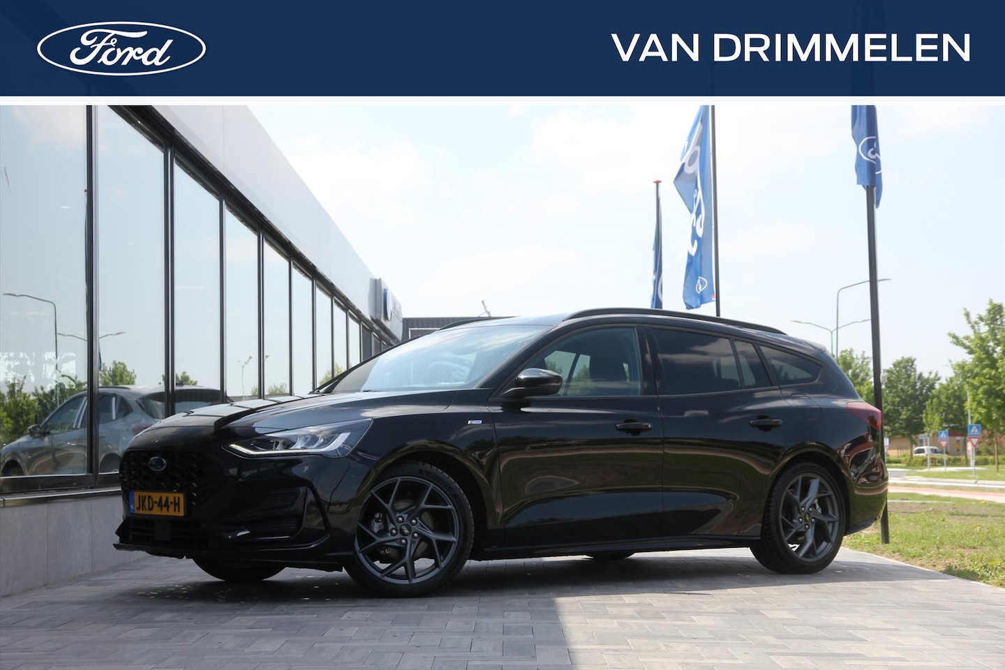 Ford Focus Wagon - 1.0 EcoBoost Hybrid 125pk ST-Line SYNC 4 Groot scherm | Privacy Glass | Adaptive Cruise | - AutoWereld.nl