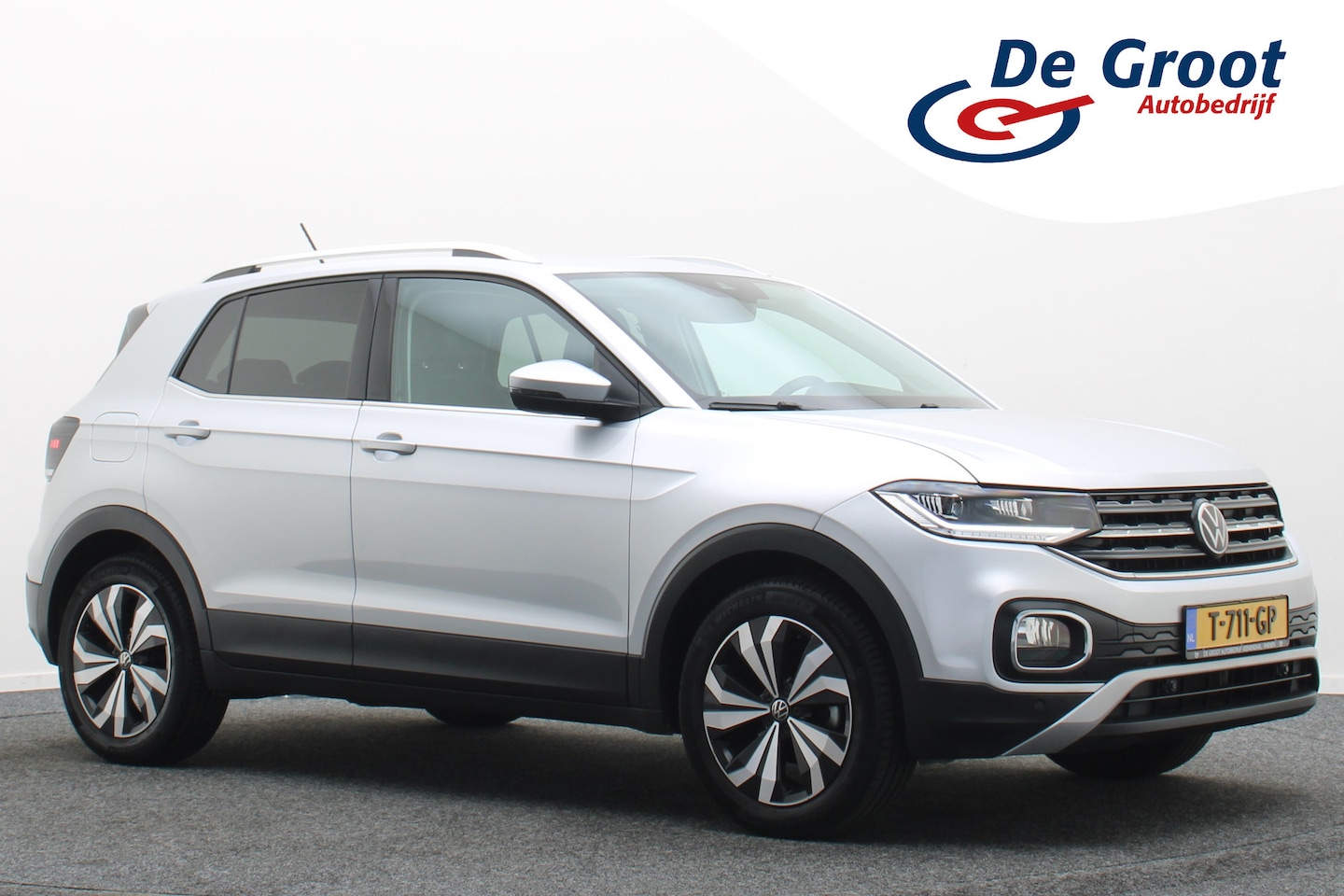 Volkswagen T-Cross - 1.0 TSI DSG Style Virtual Cockpit, ACC, Apple Carplay, Camera, LED, DAB, Trekhaak, 17'' - AutoWereld.nl