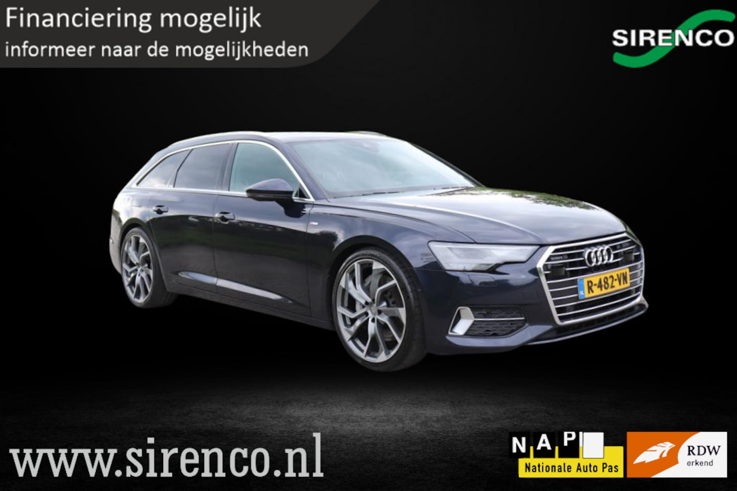 Audi A6 Avant - 50 TFSI e quattro S edition |s-line | vol leder | sfeerverlichting | adaptieve cruise | B& - AutoWereld.nl