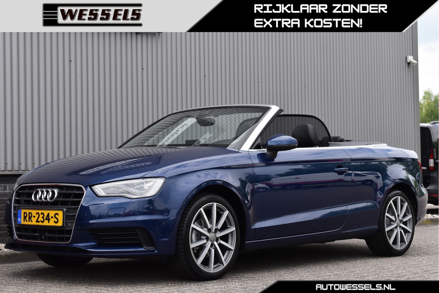 Audi A3 Cabriolet - 1.4 TFSI CoD Ambiente Cabrio, Stoel/nek verwarming, Adaptive cruise, S-line stoelen, PDC - AutoWereld.nl