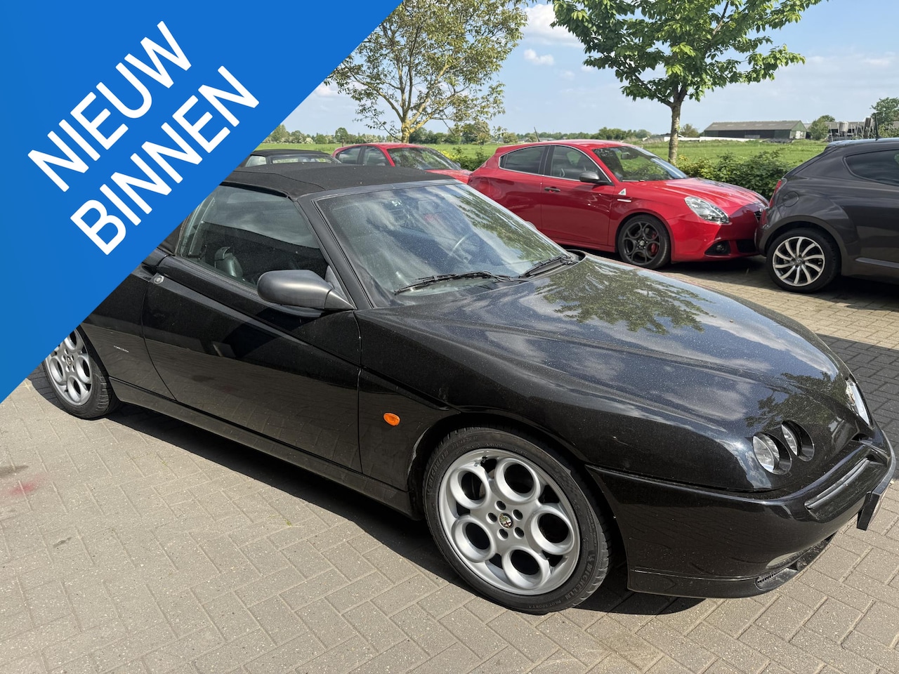 Alfa Romeo Spider - 3.0-12V V6 L 74.855 KM - Eerste eigenaar - Komplete historie! - AutoWereld.nl