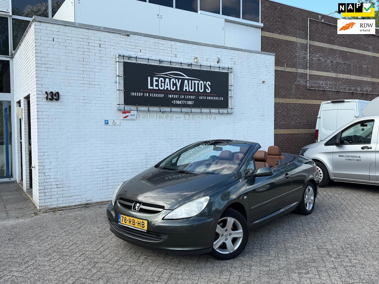 Peugeot 307 CC - 2.0-16V - AUTOMAAT - LEDER - LAGE KM! - AutoWereld.nl