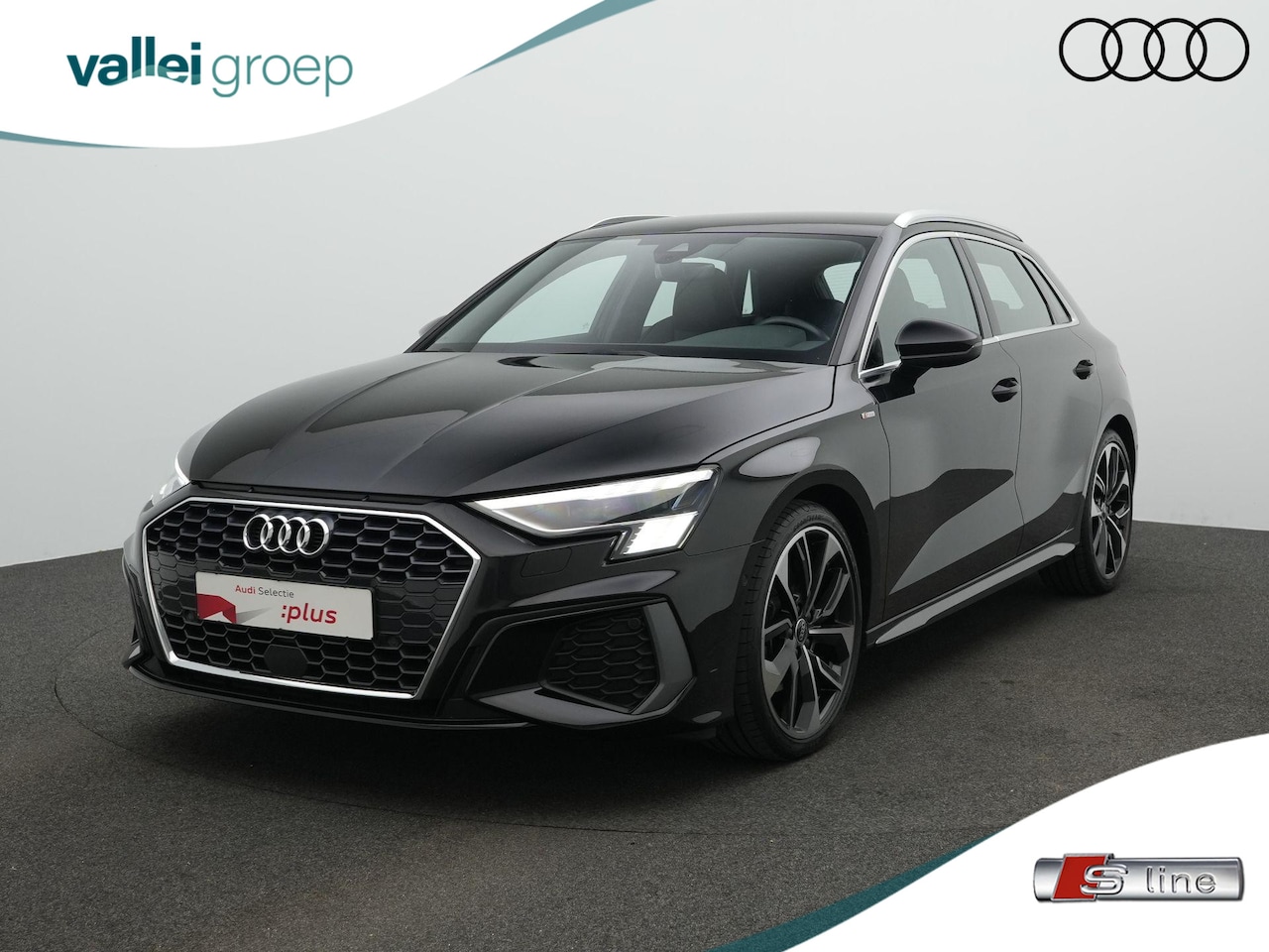 Audi A3 Sportback - 35 TFSI S-tronic S edition / S-Line | Fijnnappa leder | Matrix LED | Navigatie | Sportonde - AutoWereld.nl