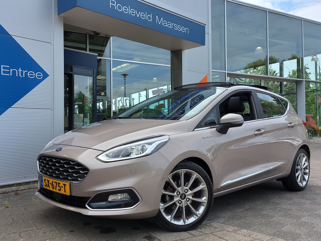 Ford Fiesta - 1.0 EcoBoost 101pk Automaat Vignale 5-Deurs | Navi | Apple Carplay+Android Auto | B&O Soun - AutoWereld.nl
