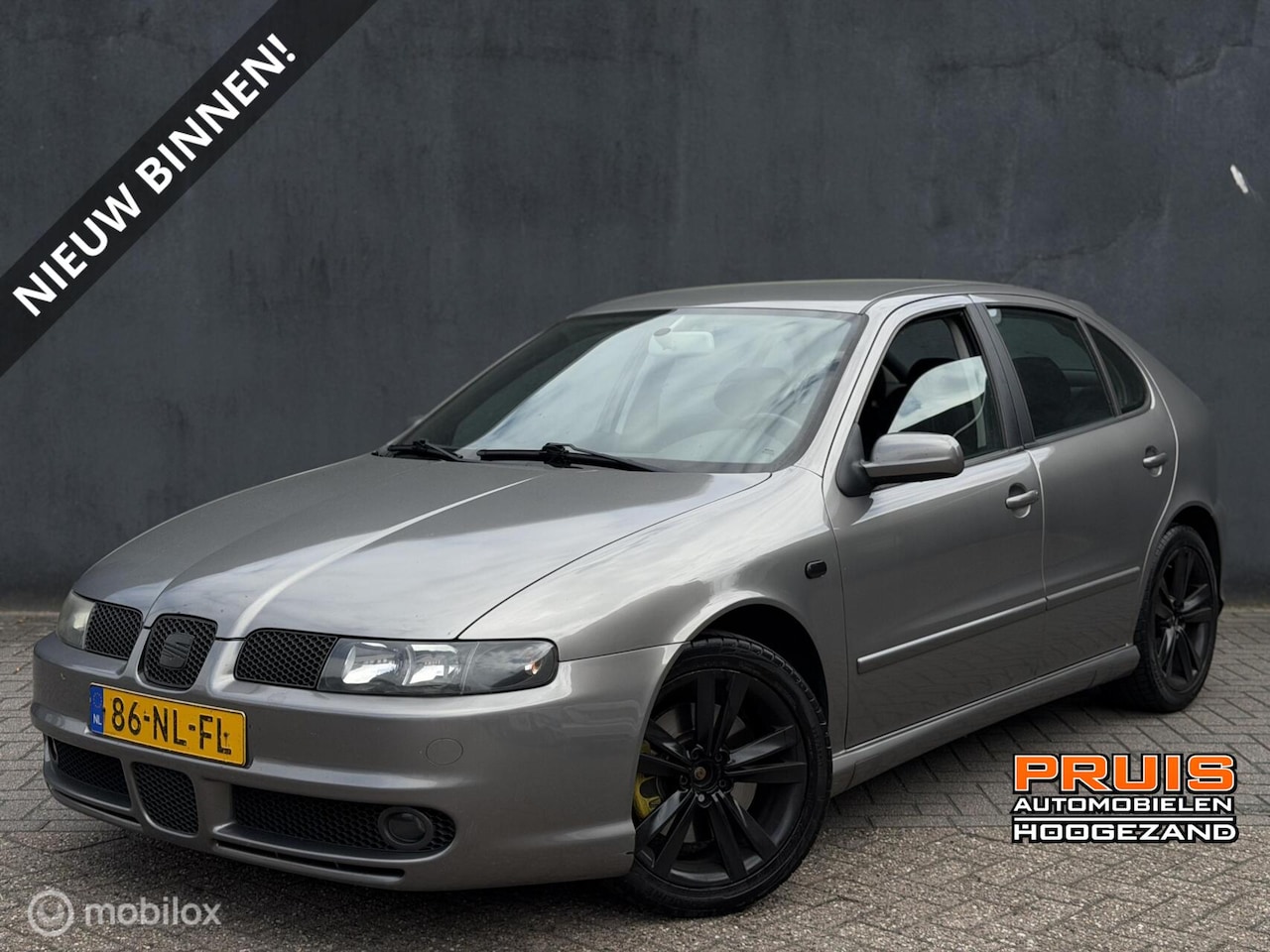 SEAT Leon - 1.8-20VT Topsport -AIRCO-DOWNPIPE- Apk (12-2026) - AutoWereld.nl