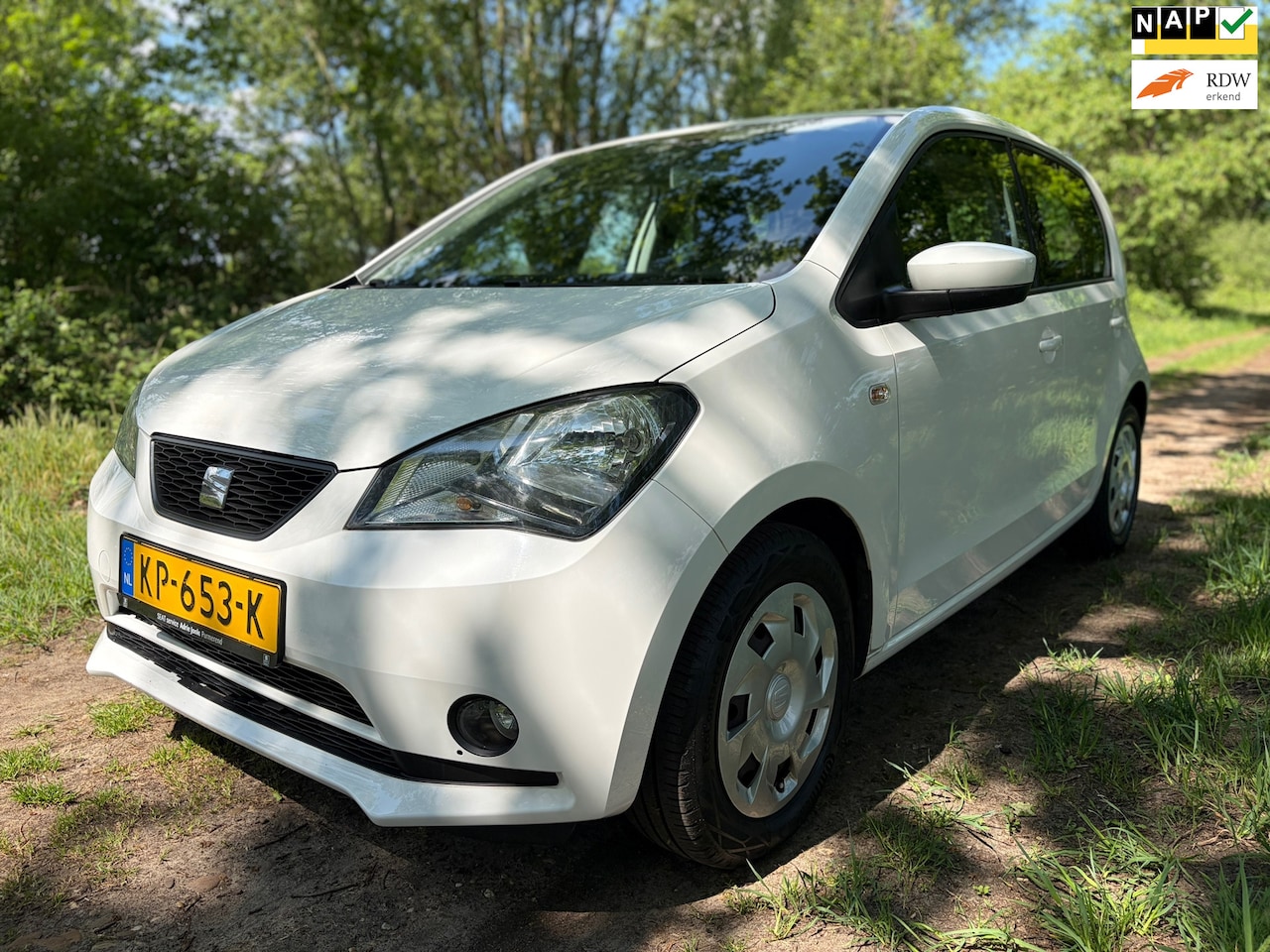 SEAT Mii - 1.0 Style Connect 1e Eig./Dealer ondh./Airco/ Elek. ramen/ APK/ NAP! - AutoWereld.nl