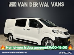Peugeot Expert - 2.0 BlueHDI 123pk L3H1 Dubbele Cabine Euro6 Airco | 2x zijdeur | 2500kg Trekhaak | 5-Zits