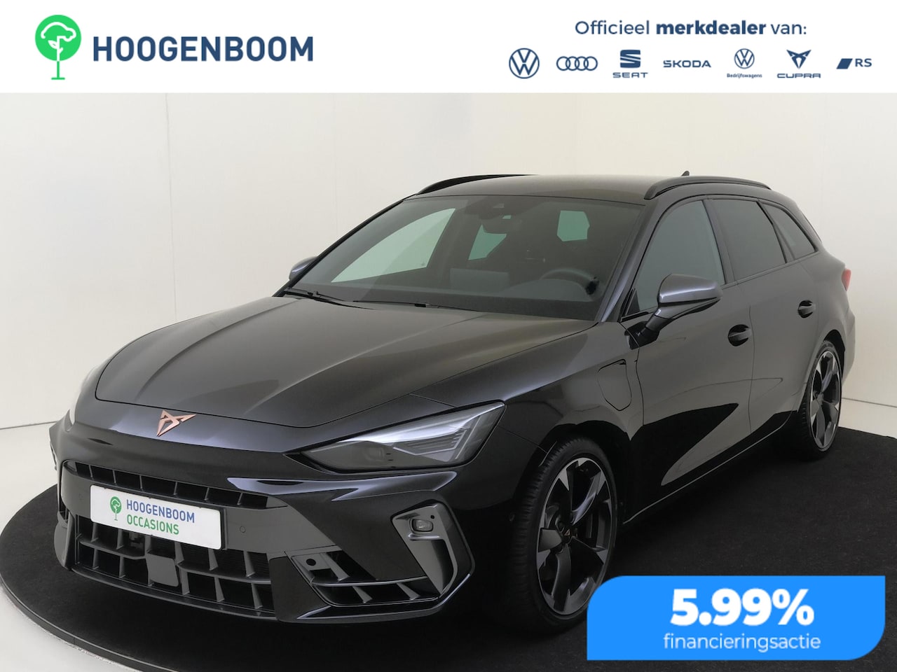 CUPRA Leon Sportstourer - 1.5 TSI e-Hybrid Business | SoH 100% | Trekhaak | Parkeerassistent | Dodehoek detectie | S - AutoWereld.nl