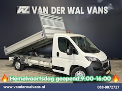 Peugeot Boxer - 2.2 BlueHDi 140pk Kipper Open Laadbak Euro6 Bijrijdersbank Bluetooth telefoonvoorbereiding
