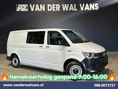 Volkswagen Transporter - 2.0 TDI 150pk L2H1 Dubbele Cabine Airco | 5-Zits | Navigatie | Apple Carplay | Cruisecontr