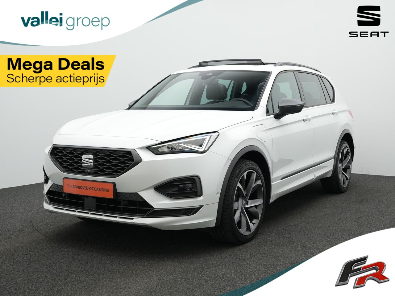 SEAT Tarraco - 1.4 TSI e-Hybrid 245 pk DSG PHEV FR Business Intense | Panoramadak | Trekhaak | Leder | Ad - AutoWereld.nl