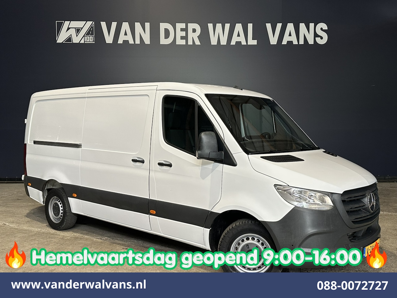 Mercedes-Benz Sprinter - 315 CDI 150pk L2H1 Euro6 Airco | Camera | Apple Carplay | Cruisecontrol | Trekhaak Android - AutoWereld.nl