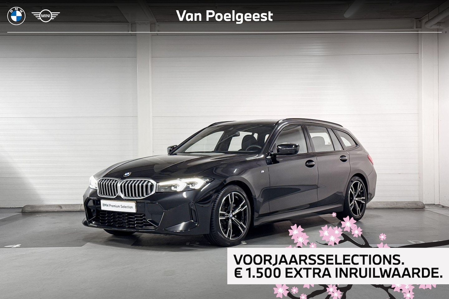 BMW 3-serie Touring - 318i | M-Sport | Stoelverwarming | Trekhaak | Selections 1500 - AutoWereld.nl