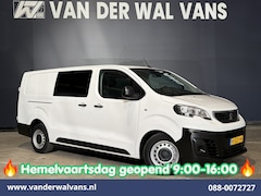 Peugeot Expert - 2.0 BlueHDI 123pk L3H1 Dubbele Cabine Euro6 Airco | 5-Zits | Navigatie | 2500kg Trekhaak C