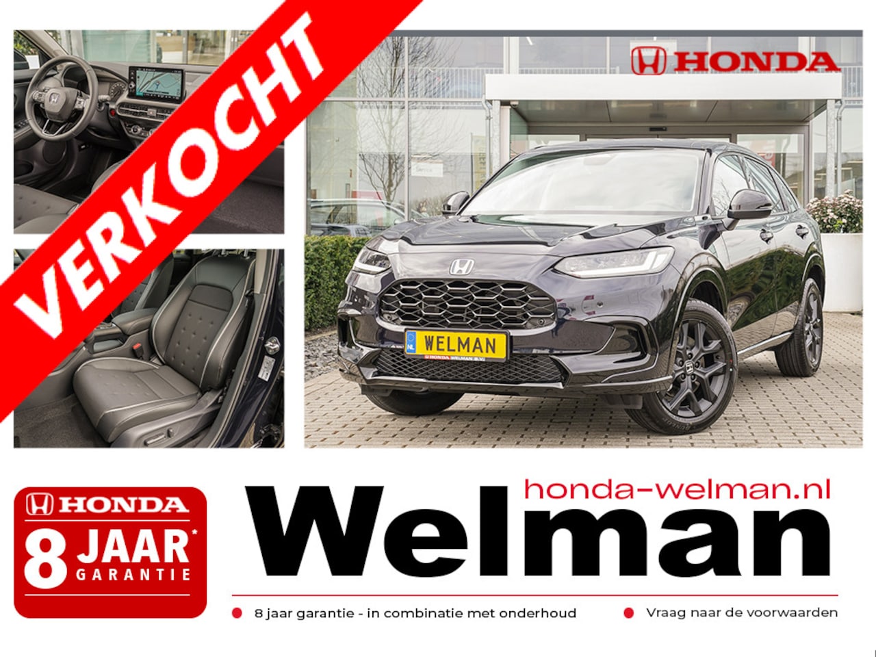 Honda ZR-V - 2.0i e:HEV SPORT - NIEUW - DIRECT UIT VOORRAAD! - AutoWereld.nl