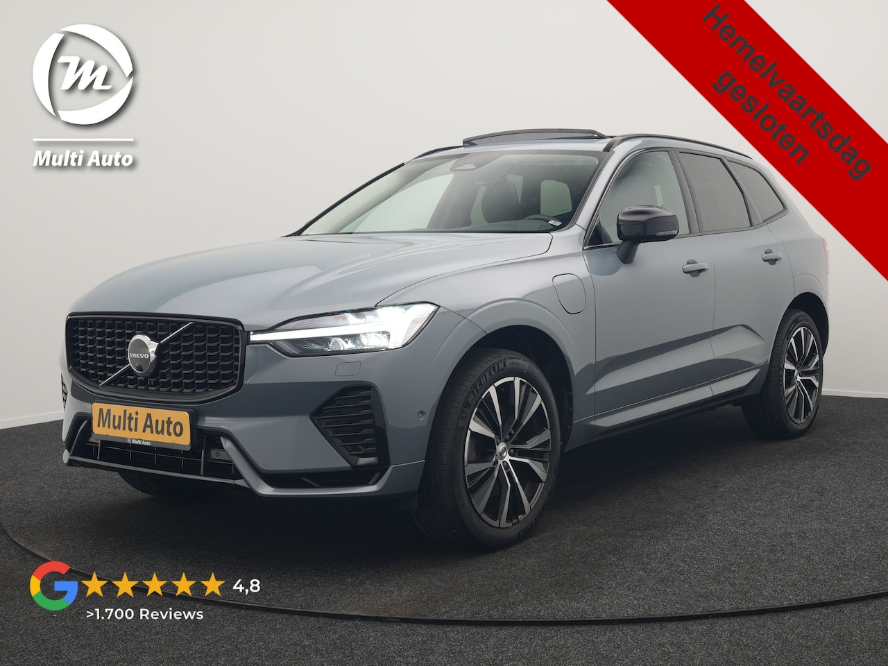 Volvo XC60 - T6 AWD Plus Dark PHEV 350pk Dealer O.H. | Trekhaak Af Fabriek | Panodak | 360 Camera | Ada - AutoWereld.nl