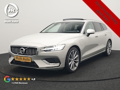 Volvo V60 - T6 Recharge AWD Inscription PHEV Long Range 350pk Dealer O.H | Trekhaak Af Fabriek | Panod