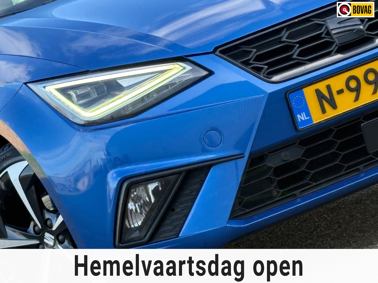 SEAT Ibiza - 1.0 EcoTSI FR Business Intense - Saphire Blue - Carplay/Camera/Virtual - AutoWereld.nl
