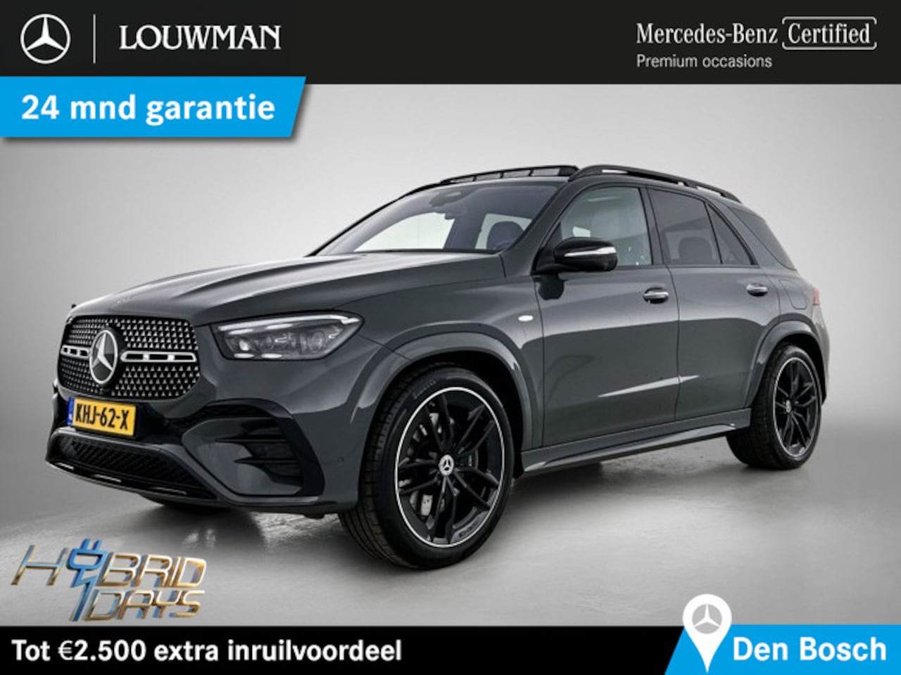 Mercedes-Benz GLE-Klasse - 400 e 4MATIC AMG Plug-In Hybride | Trekhaak | Airmatic | Panoramadak | Burmester® | Alarm - AutoWereld.nl