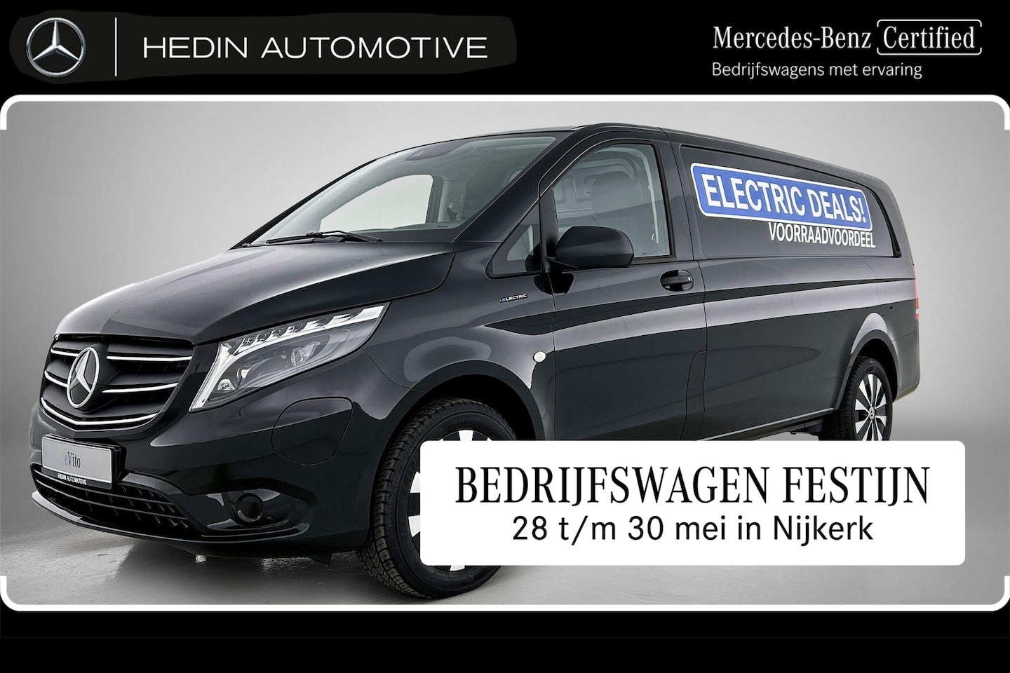 Mercedes-Benz eVito - eVito L3 Chauffeursassistentiepakket | Automatic Climate Control | Zitcomfortpakket | Crui - AutoWereld.nl