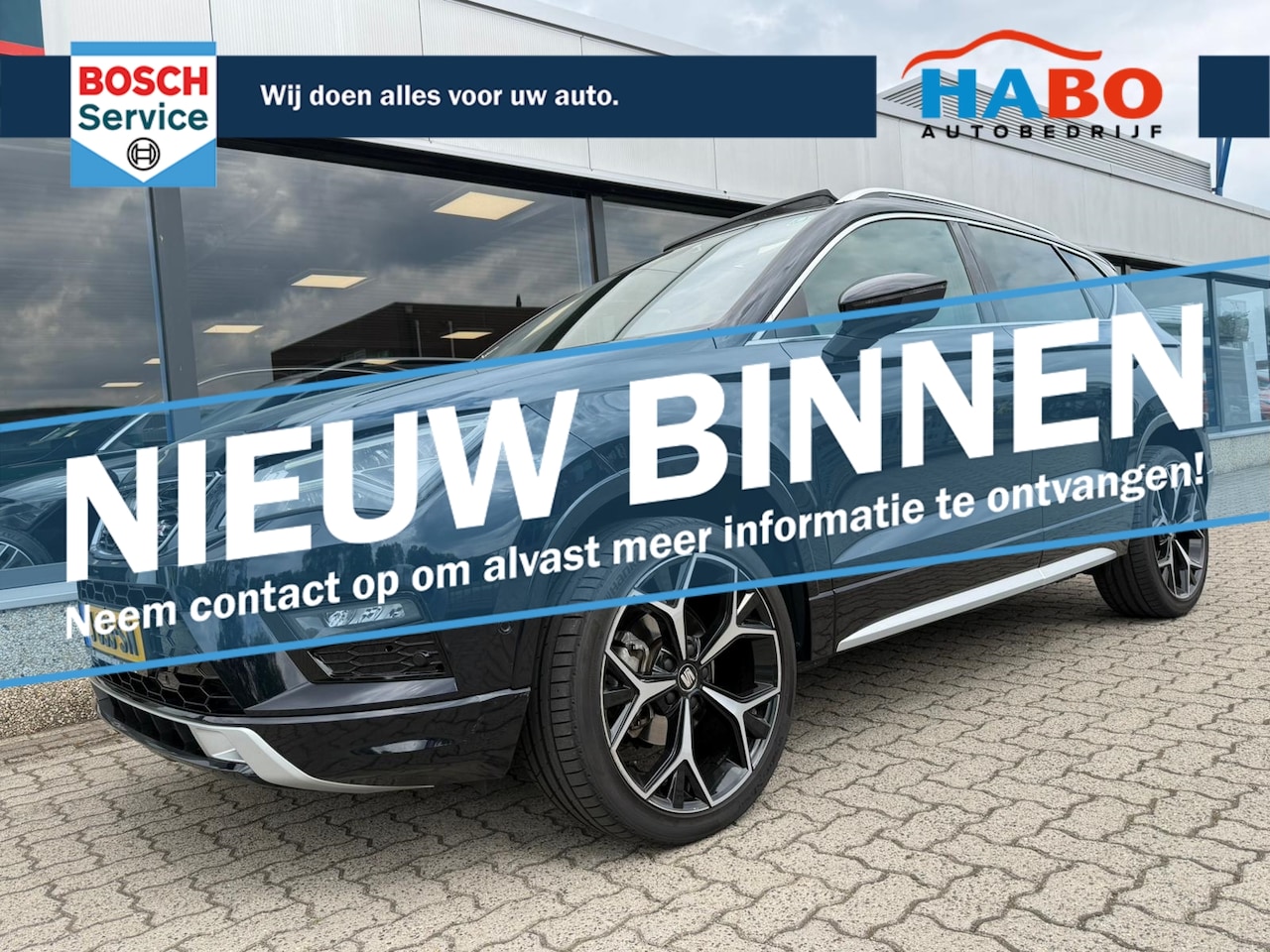 SEAT Ateca - 1.5 ECOTSI FR 150PK DSG7 AUTOMAAT ECC/ADAP.CRUISE/NAV/CAMERA/DIGITAL.COCKPIT/SCHUIF.DAK/RE - AutoWereld.nl