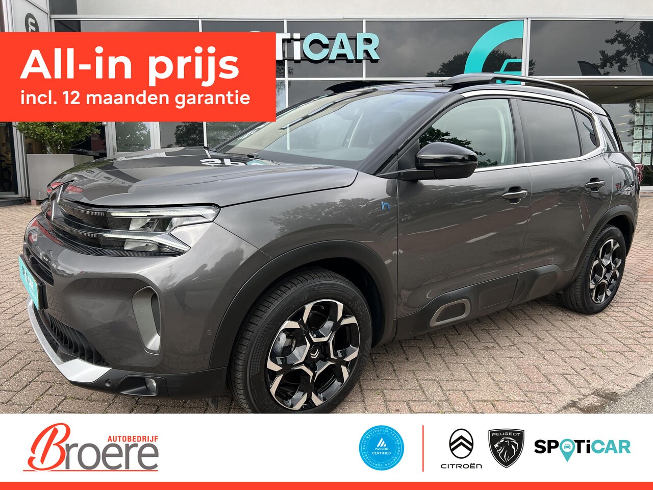 Citroën C5 Aircross - 1.6 Plug-in Hybrid 225 Shine - AutoWereld.nl