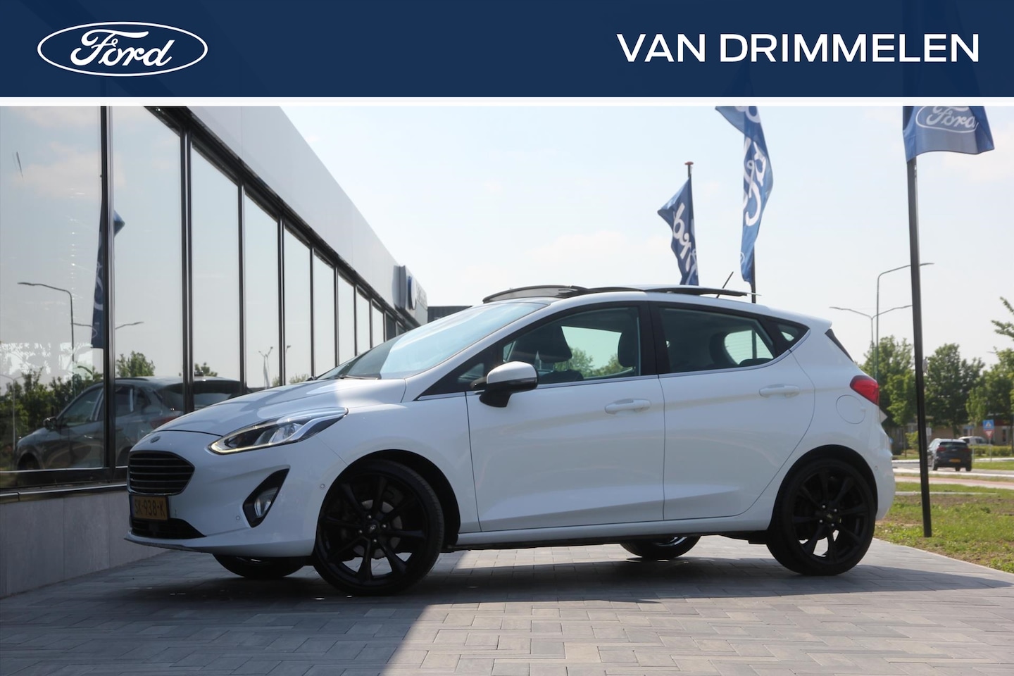 Ford Fiesta - 1.0 EcoBoost 100pk 5dr Titanium | Privacy Glass | Winterpack | Panorama dak! BOM VOL - AutoWereld.nl