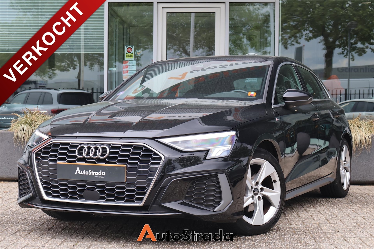 Audi A3 Sportback - 35 TFSI S-LINE 150pk I B&O AUDIO I Camera I Sfeerverlichting I Navi I Stoelverwarming - AutoWereld.nl