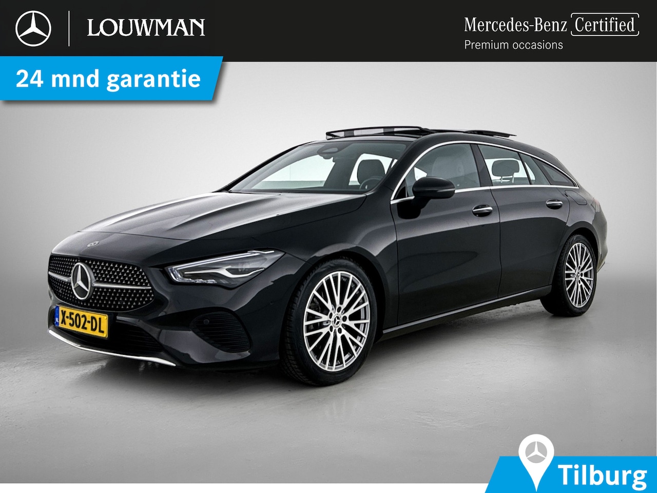 Mercedes-Benz CLA-klasse Shooting Brake - 180 Luxury Line | Achteruitrijcamera | Lederen bekleding | EASY PACK achterklep | Keyless - AutoWereld.nl
